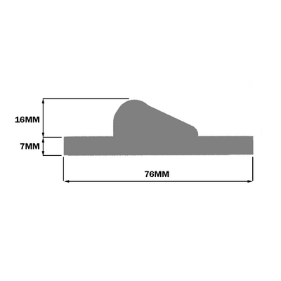 52-130-1 MODULAR SOLUTIONS DOOR PART<BR>DOUBLE BALL CATCH, BLACK W/HARDWARE
